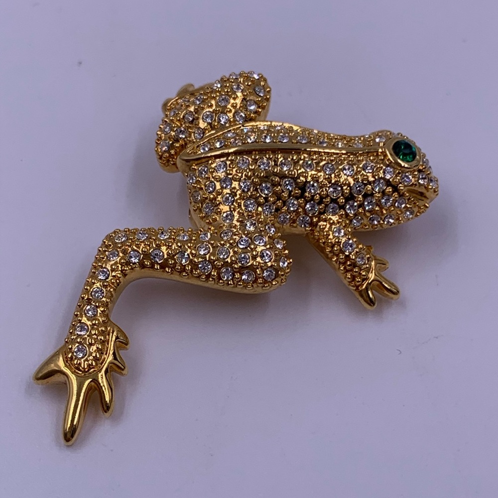 Vintage Frog Brooch